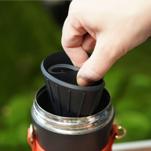 재사용 가능한 접이식 콘 필터 홀더 Cold Brew Drip Collapsible Pour Over Silicone Coffee Dripper